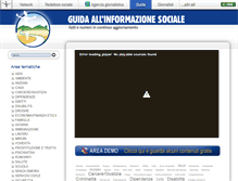 Tablet Screenshot of guida.redattoresociale.it